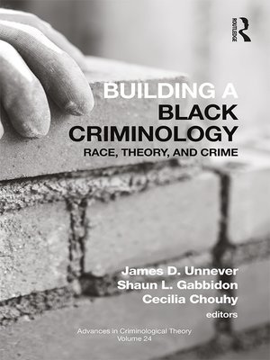 cover image of Building a Black Criminology, Volume 24